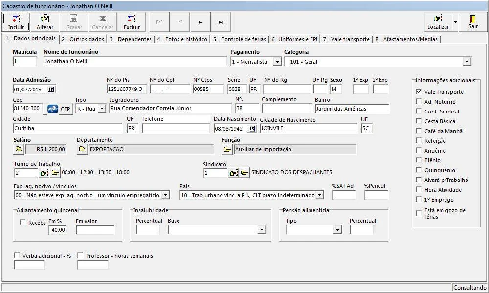 Dashboard de folha de pagamento em destaque 2.